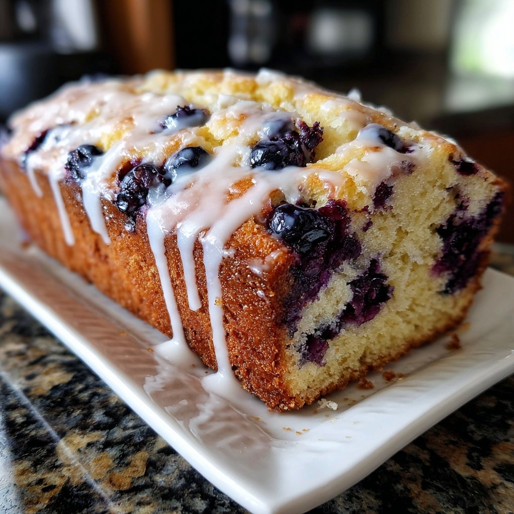 Blueberry Lemon Breakfast Loaf