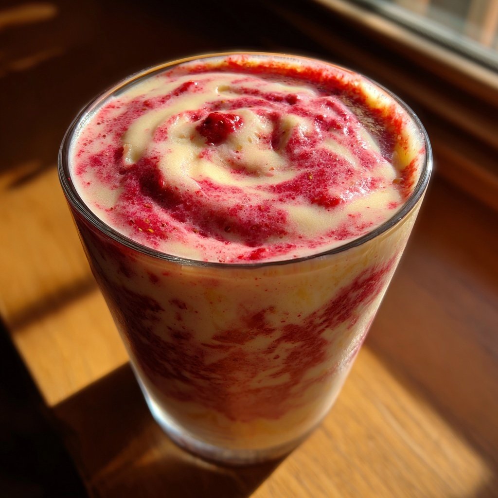 Strawberry Banana Greek Yogurt Smoothie