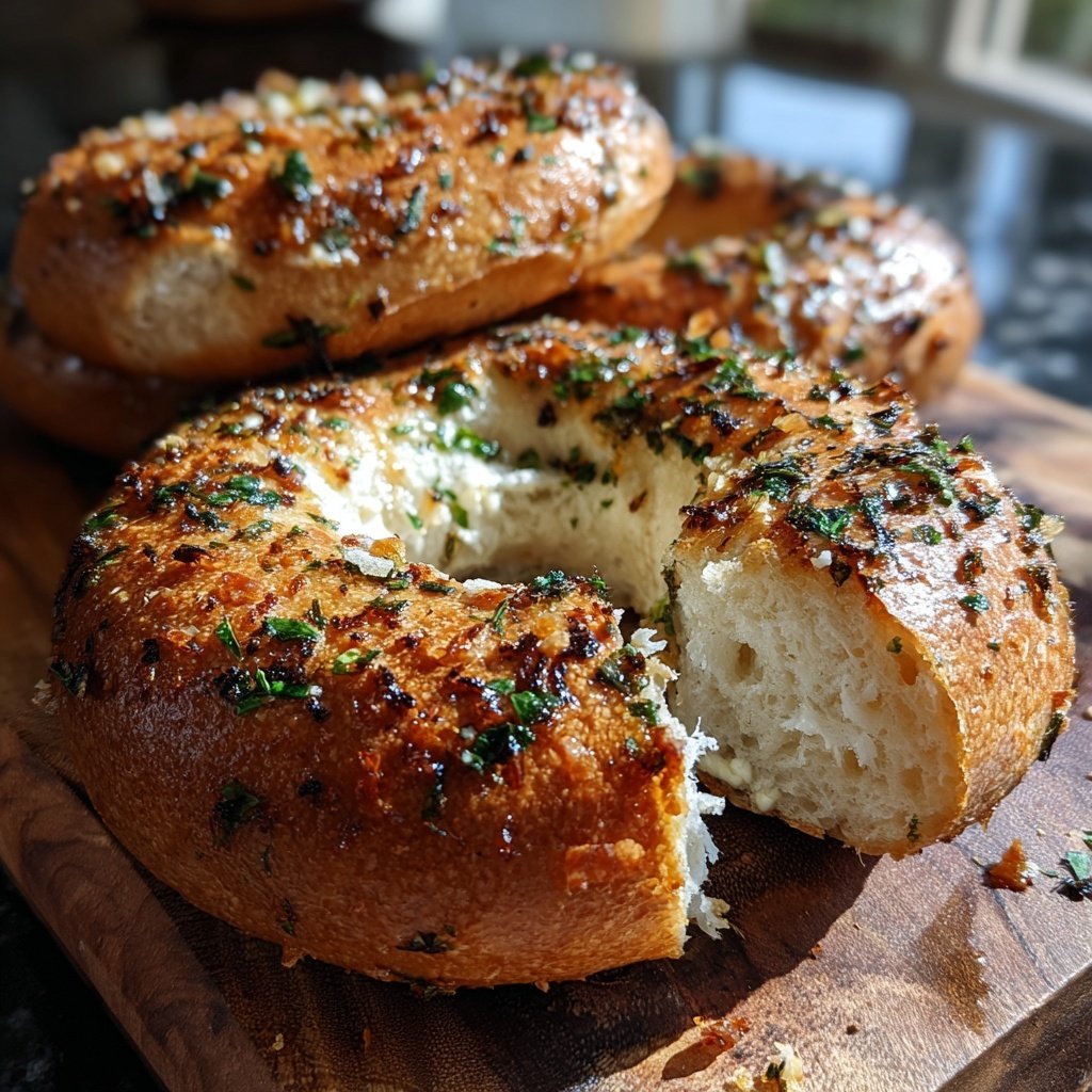 Toasted Yogurt Bagels