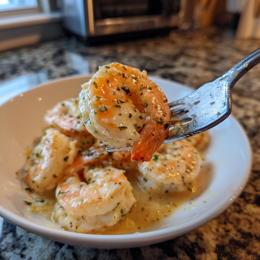 Garlic Butter Shrimp with White Wine