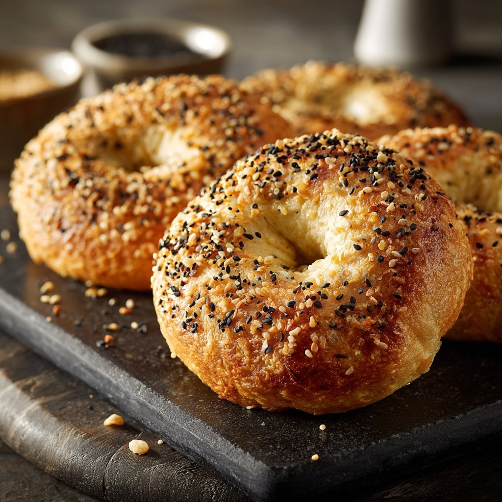 Yogurt Bagels With Baking Powder