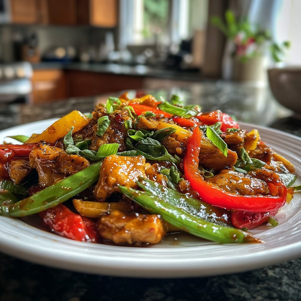 High Protein Chicken Stir Fry