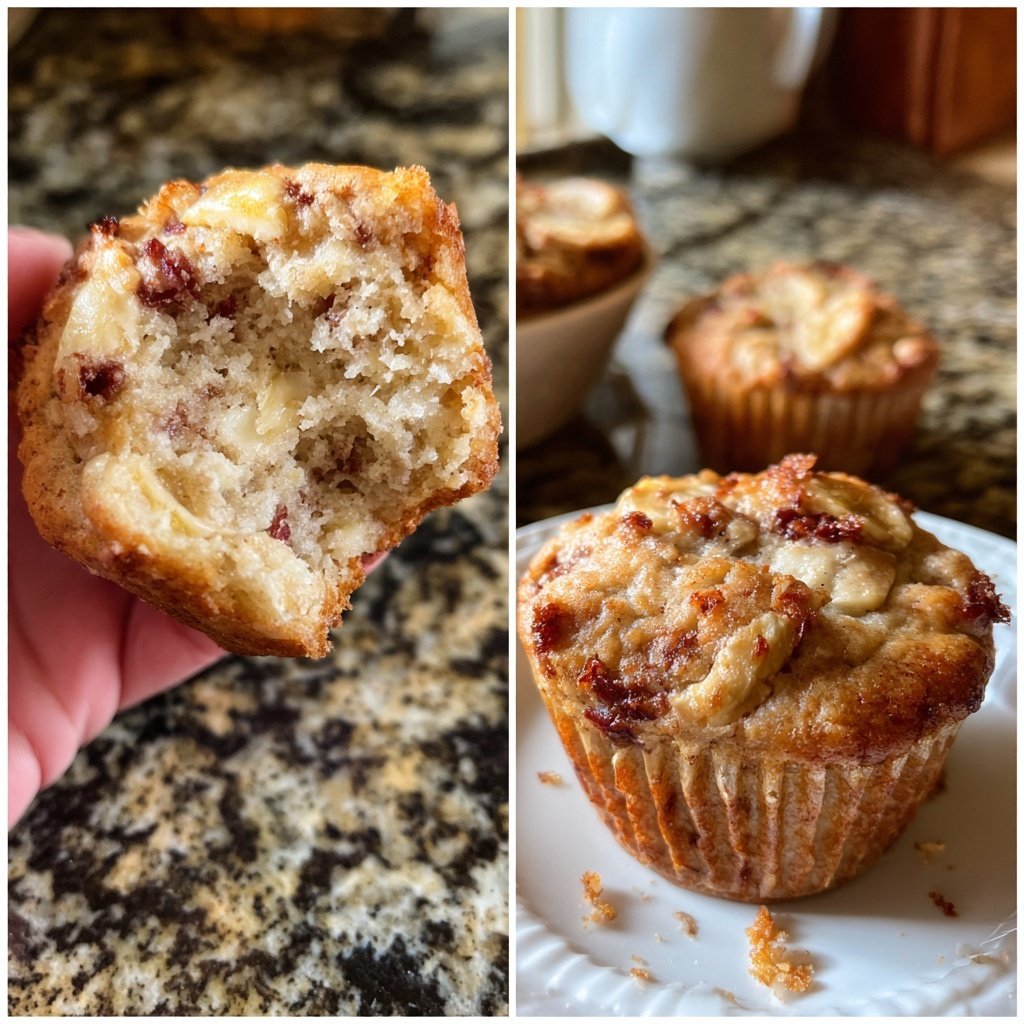 Banana Cinnamon Yogurt Muffins