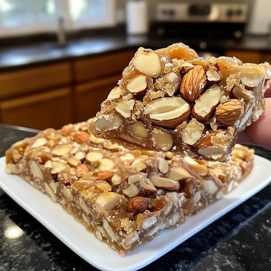 Traditional Italian Torrone Recipe (Soft Nougat with Nuts)
